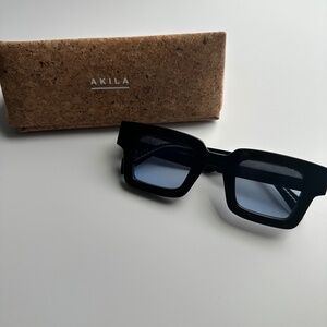 AKILA SSENSE Exclusive Black Aster Sunglasses